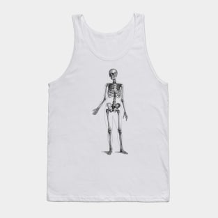 Full Body Skeleton - Vintage Anatomy Tank Top